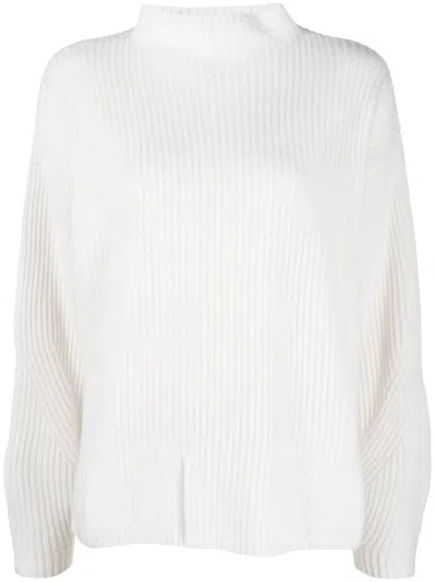 Le Kasha Womens Nude Regular-fit Round-neck Cashmere-knit Jumper In Light Beige
