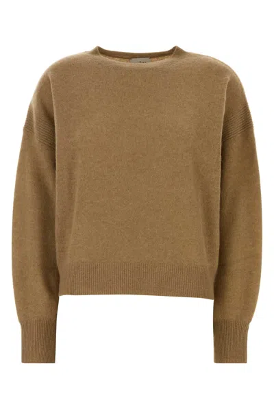 Le Kasha Biscuit Cashmere Modena Sweater In Brown
