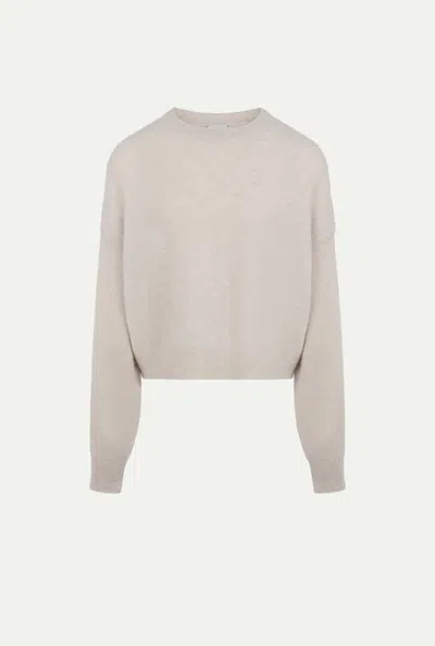 Le Kasha Round Neck Sweater Clothing In Neutral