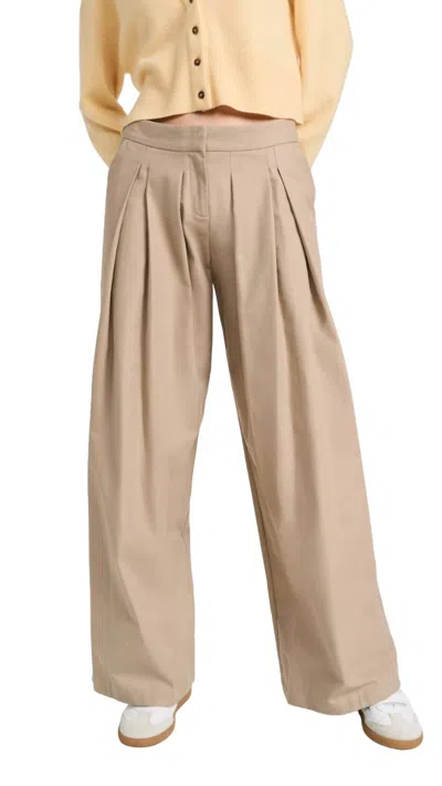 Le Kasha Rum Pants In Natural In White