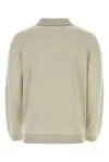 Le Kasha Midnight Blue Cashmere Gibson Sweater In Gray