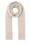 Le Kasha Sciarpa Rialto In Cashmere Sabbia Donna In Beige O Tan