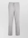Le Kasha Soft Cashmere Trousers Featuring Elastic Waistband In Gray