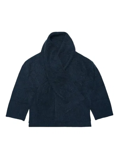 Le Kasha Spain Cashmere Cardigan In Blue