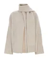 Le Kasha Cardigan Spain In Cashmere Sabbia Donna In Sand