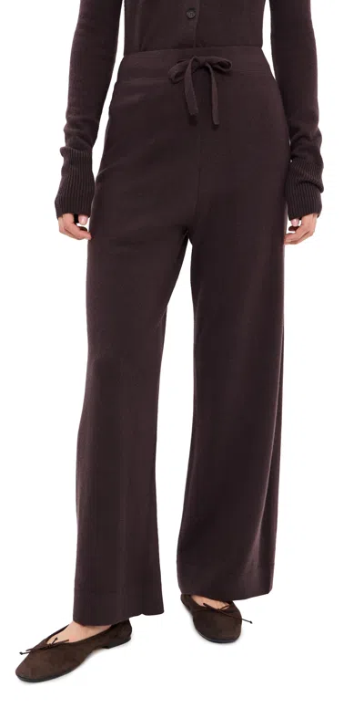 Le Kasha Suria Cashmere Pants Prune