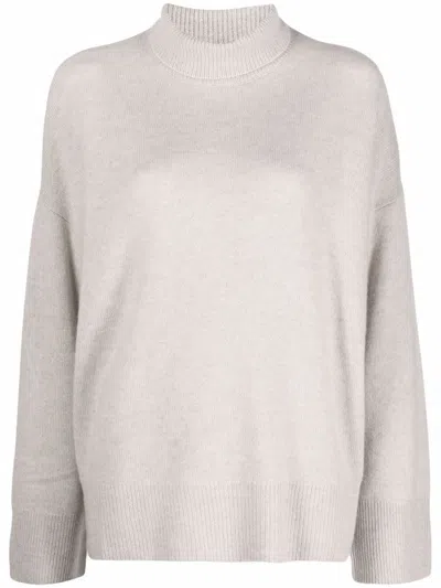 Le Kasha Womens Nude Regular-fit Round-neck Cashmere-knit Jumper In Light Beige