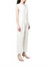 Le Kasha Tanta Linen Jumpsuit In White In White