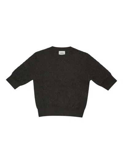 Le Kasha Tarbes Cashmere Top In Brown