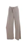 Le Kasha Cashmere Wide-leg Sweatpants In Brown
