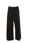 Le Kasha Womens San Polo Velvet Texture Straight-leg Mid-rise Woven Trousers Black In Chocolat