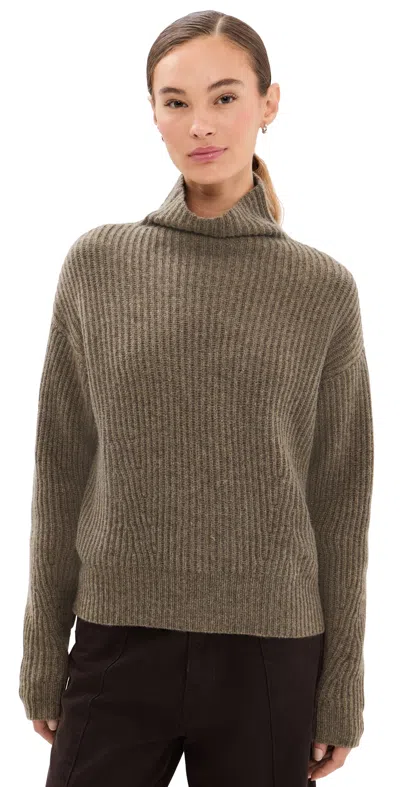 Le Kasha Verbier Cashmere Sweater Olive