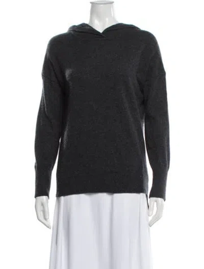 Pre-owned Le Kasha V-neck Sweater In Black