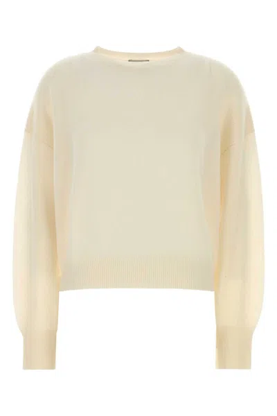 Le Kasha White Cashmere Modena Sweater In Neutral