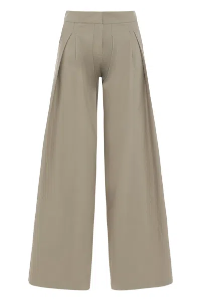Le Kasha Wide High Waist Pants In Neutral