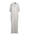 Le Kasha Woman Maxi Dress Beige Size Onesize Silk In Beige