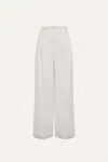 Le Kasha Women's Minuf Linen Pants In White In White