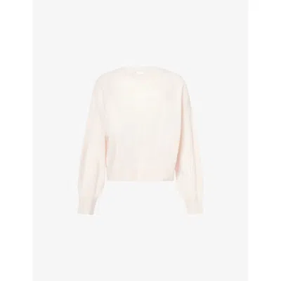 Le Kasha Womens Nude Regular-fit Round-neck Cashmere-knit Jumper In Light Beige