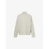 Le Kasha Womens Sauge Nantes High-neck Cashmere Jumper In Neutral