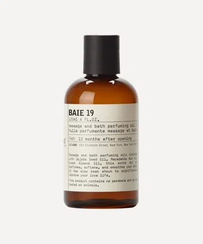 Le Labo Baie 19 Body Oil 120ml