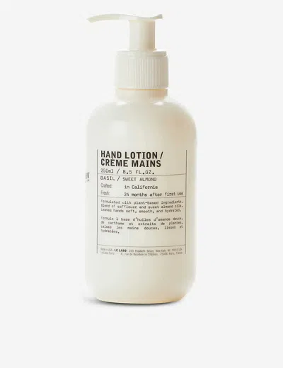 LE LABO BASIL HAND LOTION 250ML,12342340