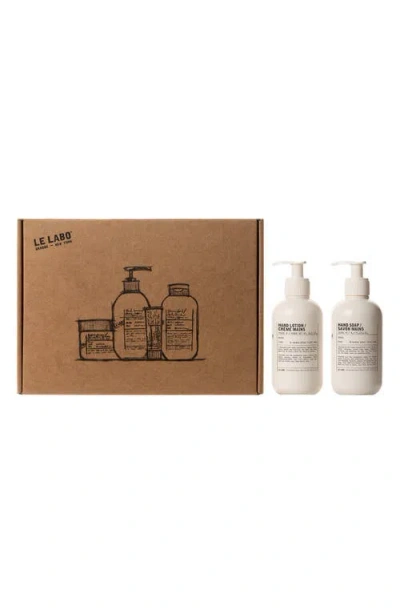 Le Labo Basil Hand Lotion & Hand Soap Set In Transparent