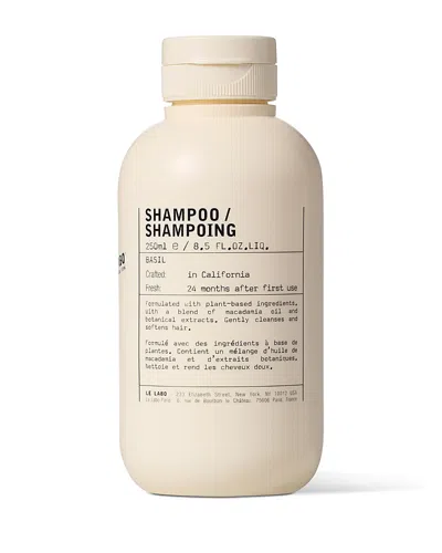 Le Labo Basil Shampoo 8.5 Oz. In White