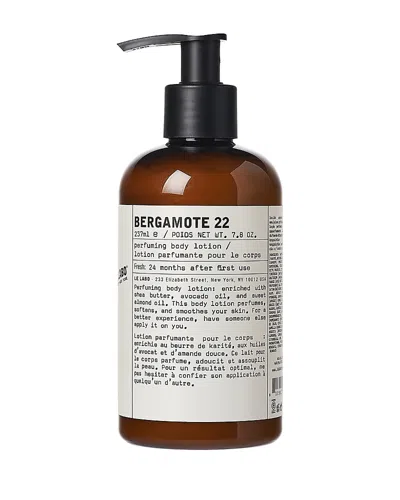 LE LABO BERGAMOTE 22 PERFUMING BODY LOTION 7.8 OZ.