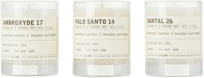 Le Labo Candle Discovery Set In N/a