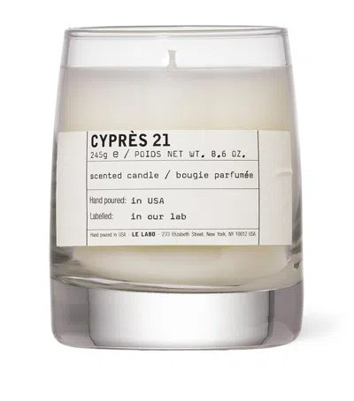 LE LABO CYPRES 21 CANDLE