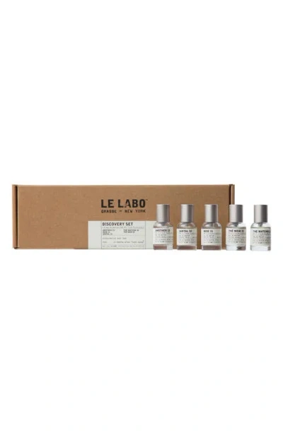Le Labo Discovery Eau De Parfum Fragrance Set $268 Value In Transparent