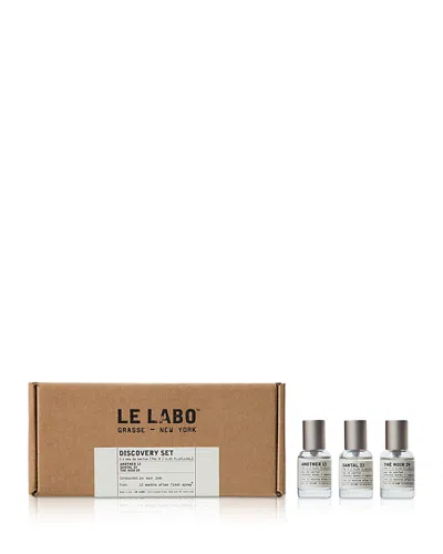 Le Labo Eau De Parfum Discovery Gift Set In Transparent