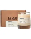 Le Labo Encense 9 Single Wick Candle