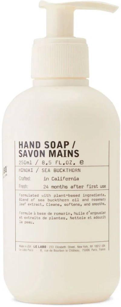 LE LABO HAND SOAP – HINOKI, 250 ML
