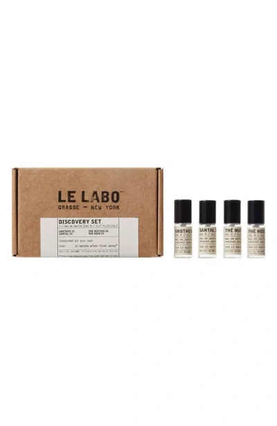 Le Labo Holiday Fragrance Discovery Set In Transparent