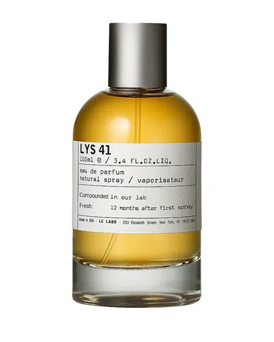 Le Labo Lys 41 Eau De Parfum 3.4 Oz. | ModeSens