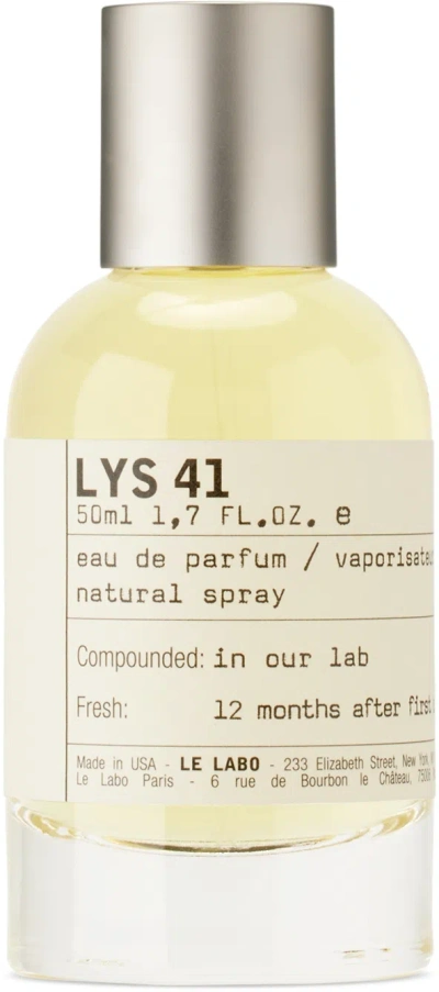 Le Labo Lys 41 Eau De Parfum, 50 ml In N/a