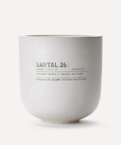 Le Labo Santal 26 Large Concrete Scented Candle 1.2kg