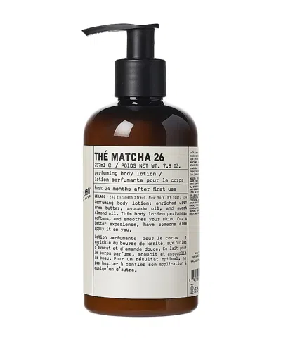 LE LABO THE MATCHA 26 PERFUMING BODY LOTION 7.8 OZ.