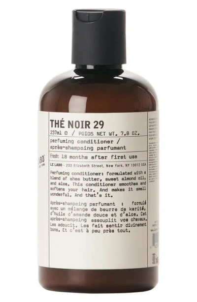 Le Labo Thé Noir 29 Perfuming Conditioner In Transparent