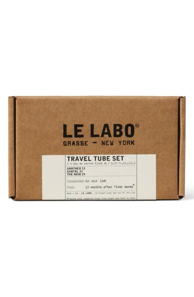 Le Labo Travel Tube Fragrance Set In White
