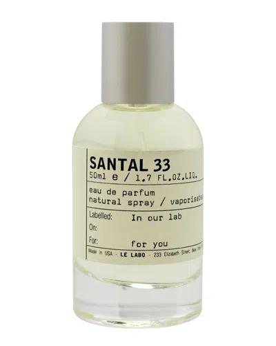 Le Labo Unisex 1.7oz Santal No 33 Edp In White