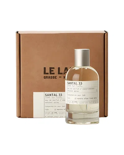 Le Labo Unisex 3.3oz Santal 33 Edp In Transparent
