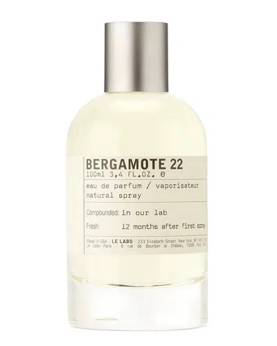 Le Labo Unisex 3.4oz Bergamote Edp Spray In Neutral