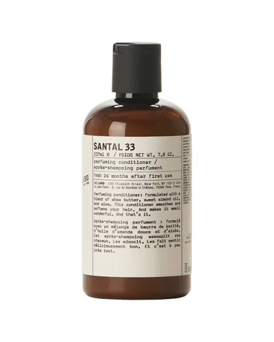 Le Labo Unisex 8oz Santal 33 Perfuming Conditioner In Brown