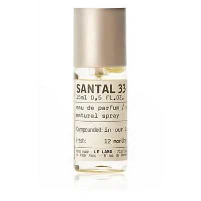 Le Labo Unisex Santal 33 Edp 0.5 oz Fragrances 0811901022516 In Transparent