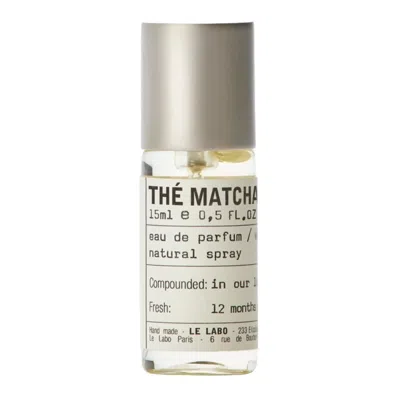 Le Labo Unisex The Matcha 26 Edp 0.5 oz Fragrances 842185132325 In Transparent