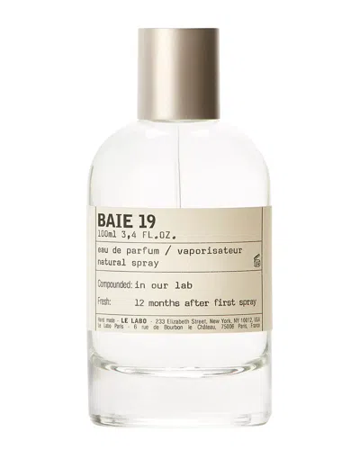 Le Labo Women's 3.4oz Baie 19 Edp In White