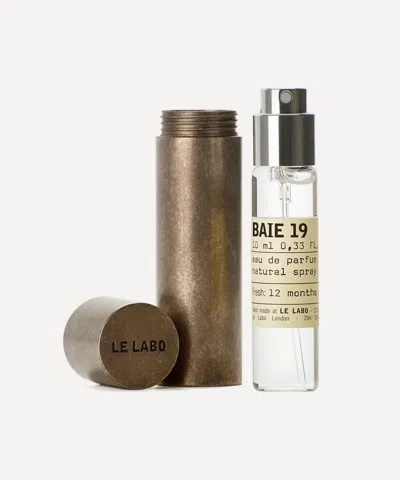 Le Labo Women's Baie 19 Eau De Parfum Travel Tube 10ml - Luxury Perfume
