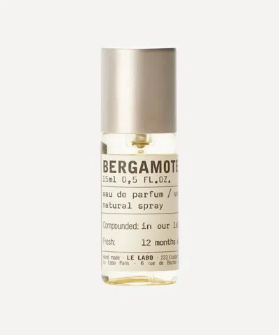 LE LABO LE LABO WOMEN'S BERGAMOTE 22 EAU DE PARFUM 15ML,5057409944942